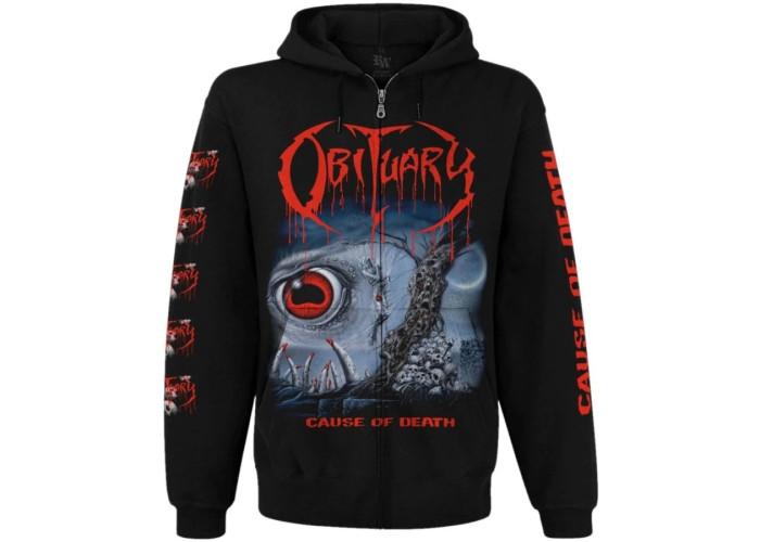 Толстовка на блискавці Obituary