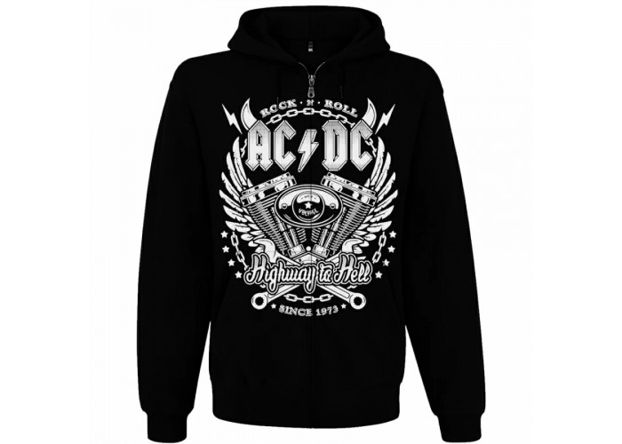 Толстовка на блискавці AC-DC