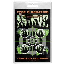 Подарунковий набір значків TYPE O NEGATIVE