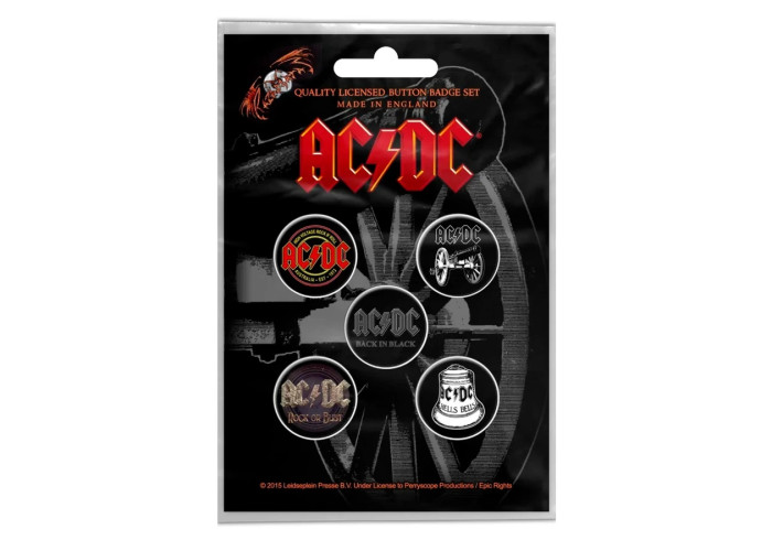 Подарунковий набір значків AC-DC