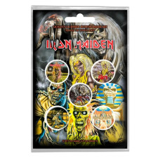 Подарунковий набір значків IRON MAIDEN