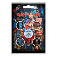 Подарунковий набір значків IRON MAIDEN