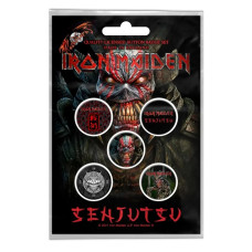 Подарунковий набір значків IRON MAIDEN