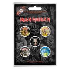 Подарунковий набір значків IRON MAIDEN
