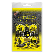 Подарунковий набір значків METALLICA