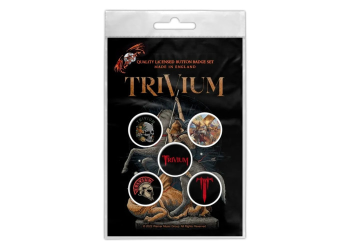 Подарунковий набір значків TRIVIUM