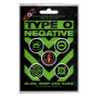Подарунковий набір значків TYPE O NEGATIVE