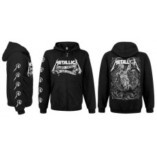 Толстовка на блискавці Metallica