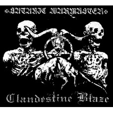 Компакт - диск SATANIC WARMASTER / CLANDESTINE BLAZE - SPLIT DIGIPACK CD