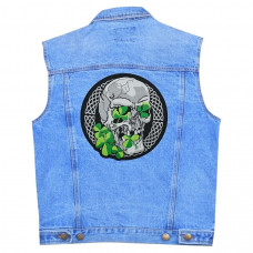 Наспинна нашивка Irish Skull