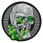 Наспинна нашивка Irish Skull