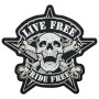 Наспинна нашивка Live Free Ride Free