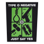 Наспинна нашивка Type O Negative