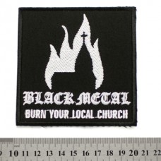 Нашивка Black Metal