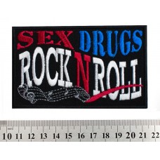 Нашивка Sex, Drugs and Rock N Roll