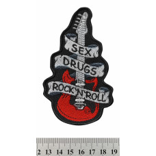 Нашивка Sex, Drugs and Rock N Roll