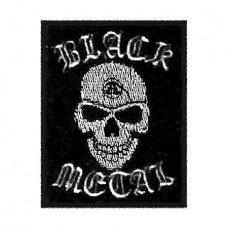 Нашивка Black Metal