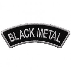 Нашивка Black Metal