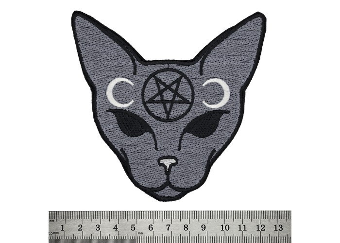 Нашивка Cat with Pentagram