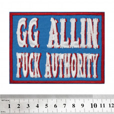 Нашивка GG Allin