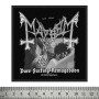 Нашивка Mayhem