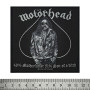 Нашивка Motorhead