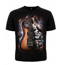 Футболка Crow and Guitar in Space 